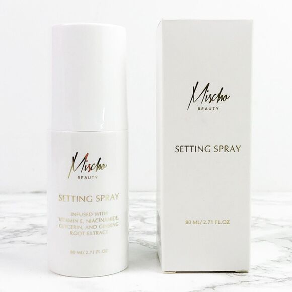 NIB Mischo Beauty Limited Edition Blush Palette & Hydrating Setting Spray Bundle - Picture 11 of 11